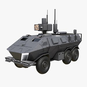 3D Future Electronic Warfare Vehicle