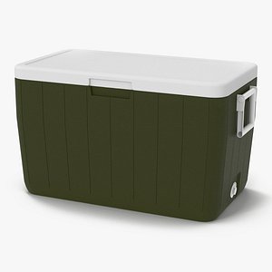 Ice Cooler Box 3D
