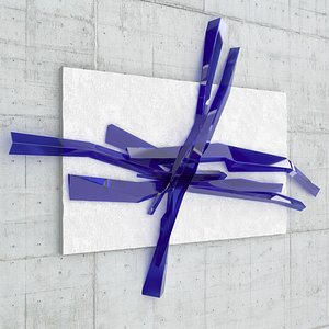 Wall Sculpture on Concrete Art Decoration