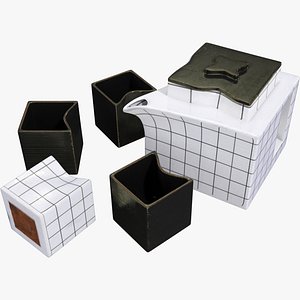 3D model Generazione Zordan Tea set