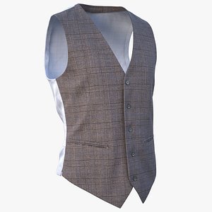 3D Waistcoat 41 - All MH Bodies  UE5 Skeletons - Rigged model