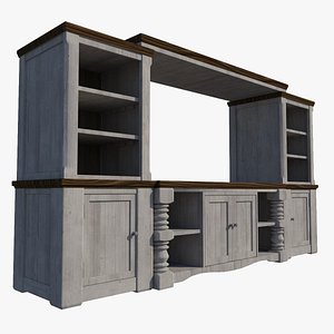3D Entertainment Center Stand model