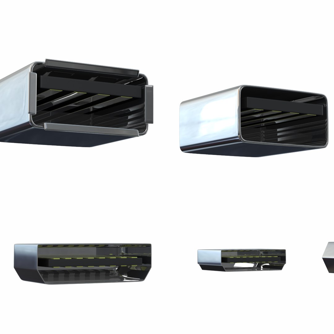 Computer Ports 3d Model