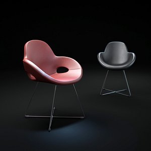 3ds max cara-armchair