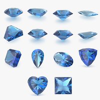 Blue Topaz Stone Collection