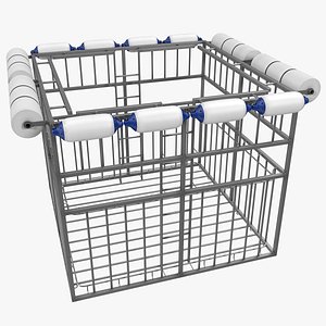 shark proof cage 3D