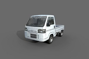 Low Poly Car Honda Acty Vamos 2012