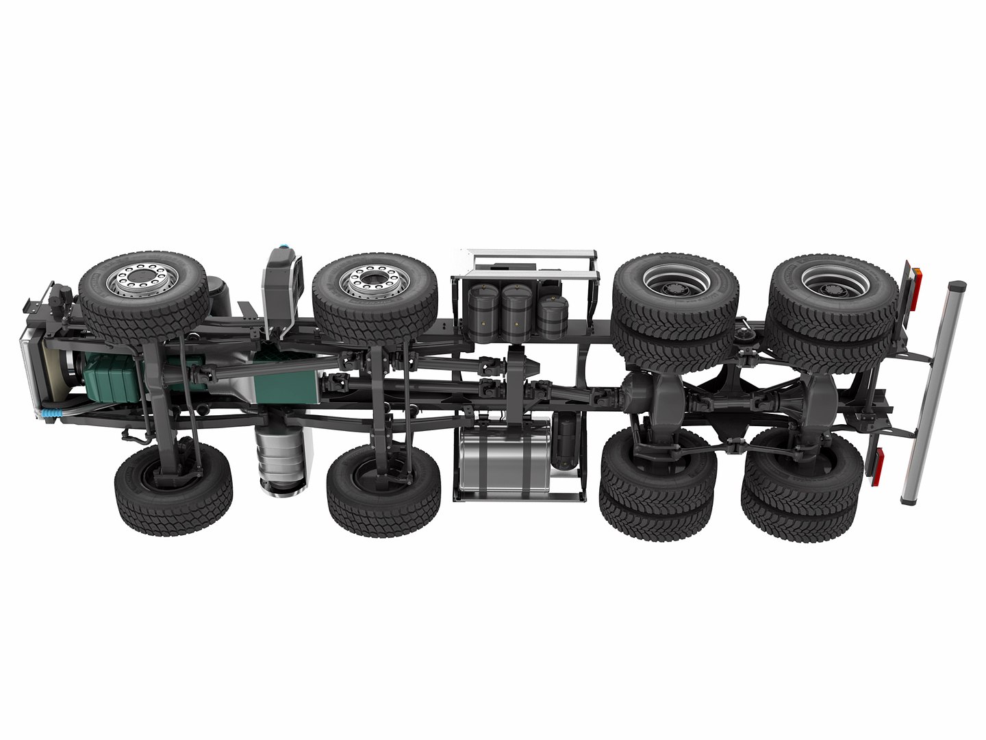 Volvo FMX 2014 Mixer 3D Model $199 - .max .c4d .fbx .ma .obj - Free3D