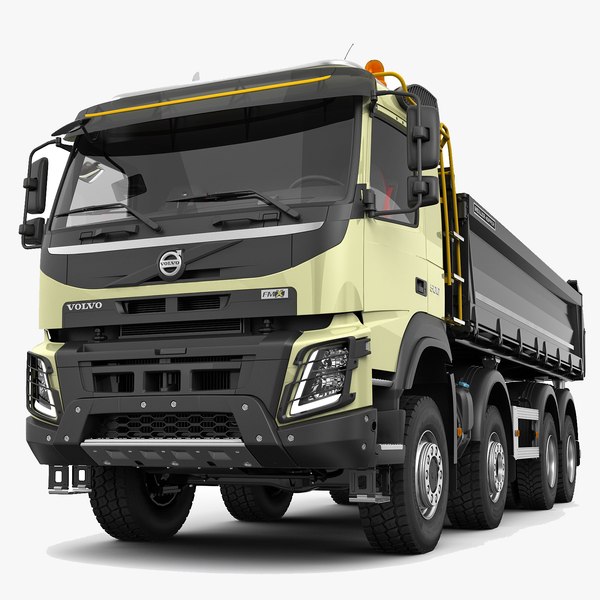 Volvo FMX 2014 Mixer 3D Model $199 - .max .c4d .fbx .ma .obj - Free3D