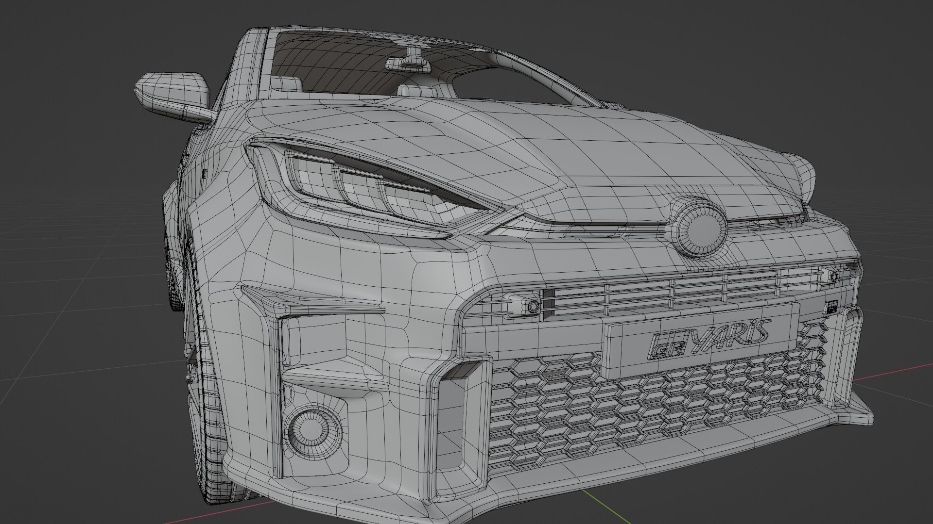 3D Model TOYOTA YARIS GR 2020 - TurboSquid 2249638
