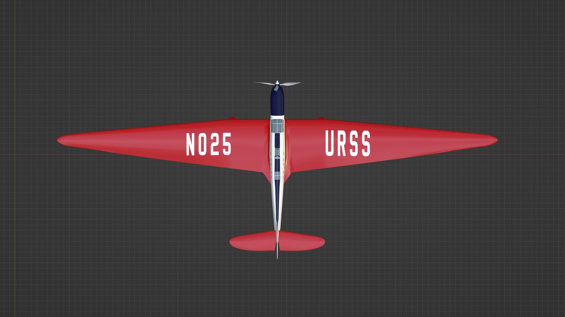 3D Simple Tupolev Ant-25 Model - TurboSquid 1825714