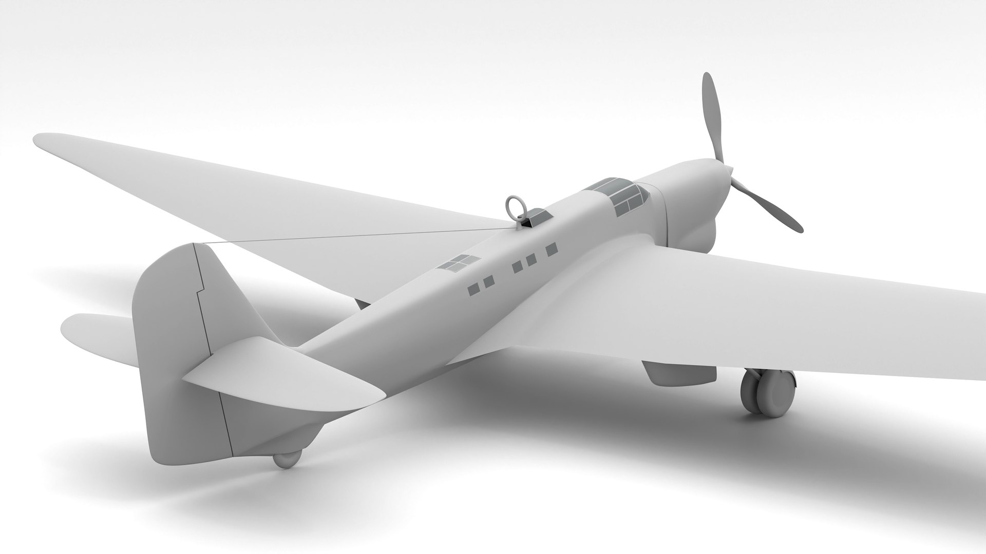 3D Simple Tupolev Ant-25 Model - TurboSquid 1825714