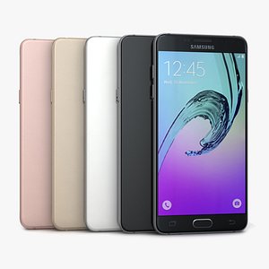 samsung galaxy a5 2016 3d model