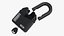 Padlock 06 Key model