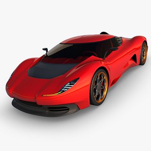 3D model Anaconda Supercar II - version 2