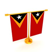 Flag of Timor Leste