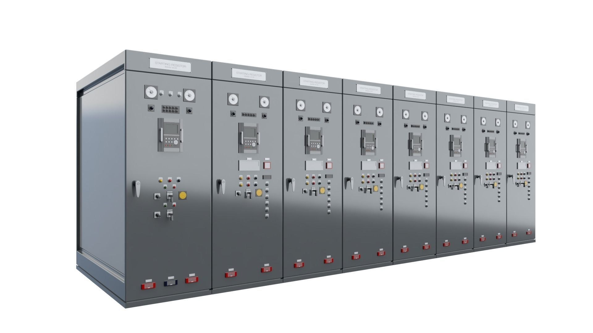 Switchboard 09 Low-poly 3D Model 3D - TurboSquid 1934034