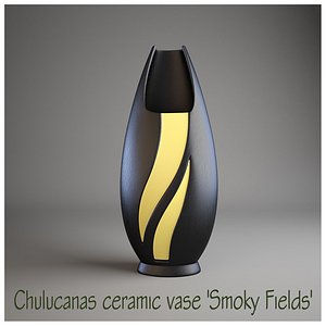 Chulucanas ceramic vase Smoky Fields