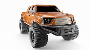 carGame Ready Car Low-poly 3D model 3D model