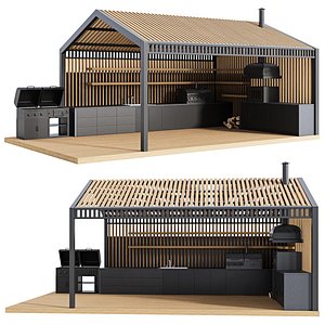 Modern Outdoor Kitchen 25