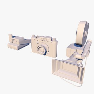 camera 3D model