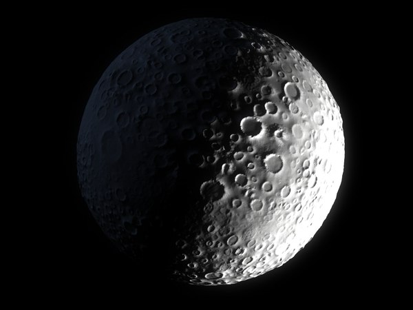 moon ultra hd 3D model