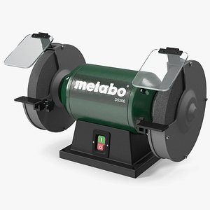 3D Bench Grinder Metabo DS 200