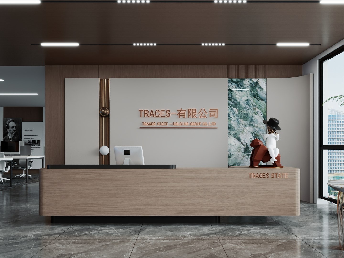 3D model Modern Company Reception Lobby Scene https://p.turbosquid.com/ts-thumb/n4/FNiXpA/Rm/frontdesk34/jpg/1788011178/1920x1080/fit_q87/16cb645fe296eaf17c26a9cec53da4980ff3a990/frontdesk34.jpg