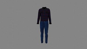 Man Clothes 3D model