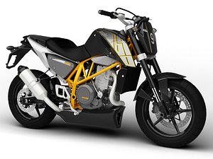 3d model ktm 690 duke track