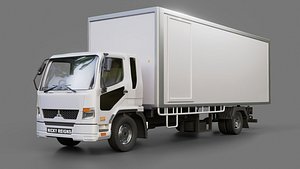 Mitsubishi Fuso Fighter Cargo Truck model