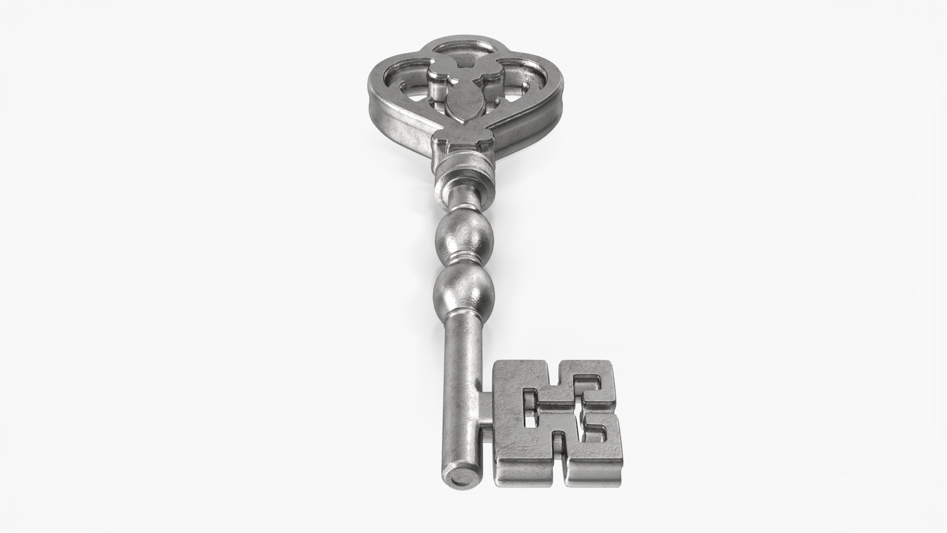 Key Silver 12 3D Model - TurboSquid 2005891