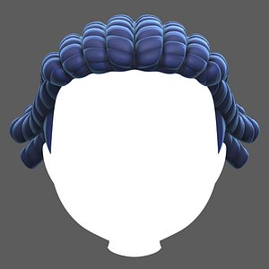 Base Hair for Boy V69 3D model