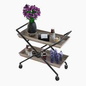 bar cart model