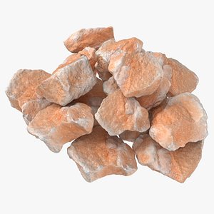 3D Himalayan Salt Pile