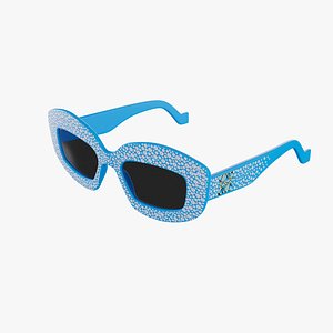 LOEWE Blue Sunglasses