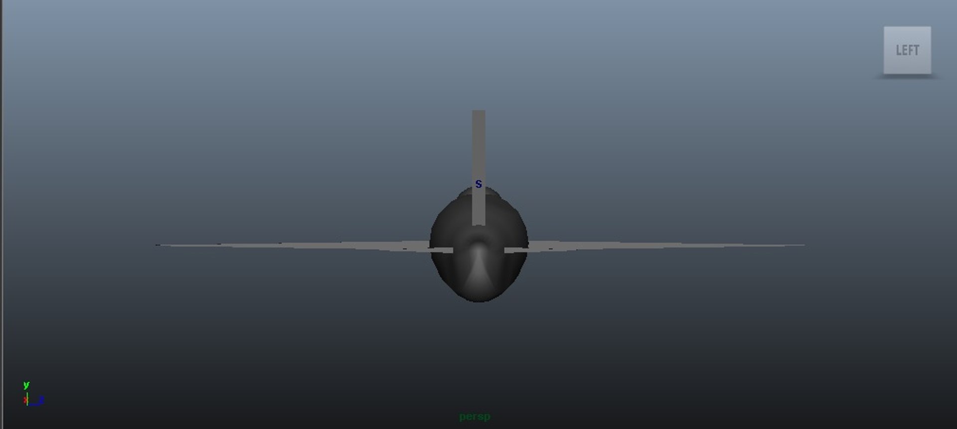 Free Simple Jet 3d Model