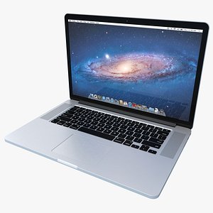 macbook pro retina display 3d model