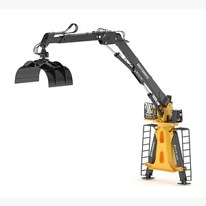 3D Rotobec Elite 915 Grapple Loader 01