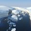 Iceberg landscape