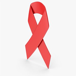 Aids Red Ribbon 3D model