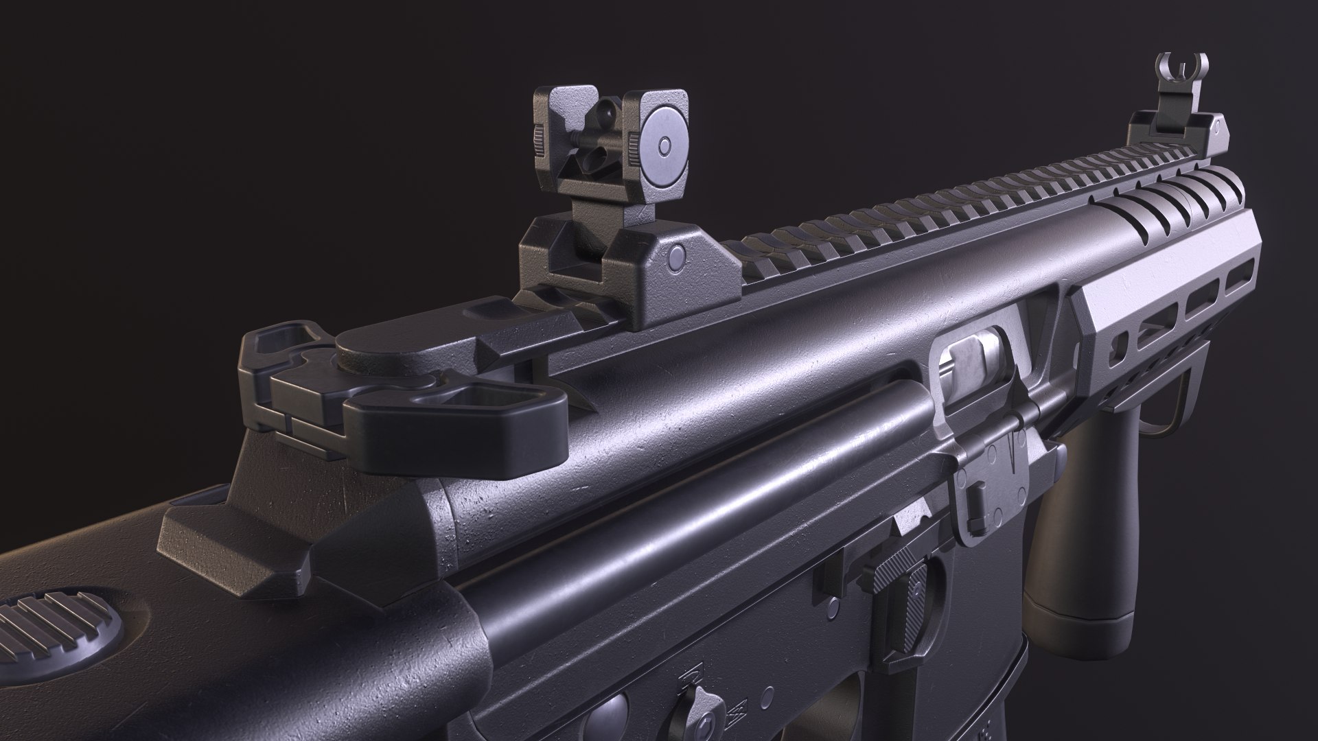 3D Model MPX SMG Model - TurboSquid 2030903