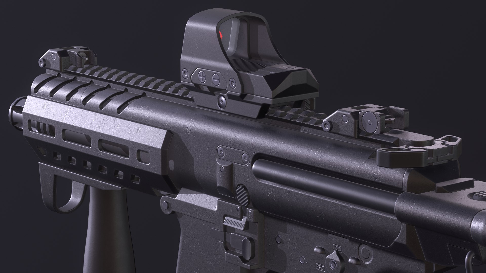 3D Model MPX SMG Model - TurboSquid 2030903