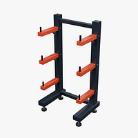 Cantilever Material Storage Rack 780x550mm Configuration 01