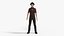 Wild West Chuck Western Low-poly