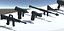 Kostenloses Low-Poly-19-Waffenpaket Kostenloses VR / AR / Low-Poly-3D-Modell
