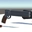 Kostenloses Low-Poly-19-Waffenpaket Kostenloses VR / AR / Low-Poly-3D-Modell