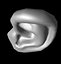 Human Ear .obj format