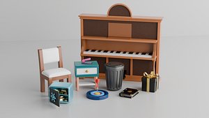Diverse 3D Models Pack 3D