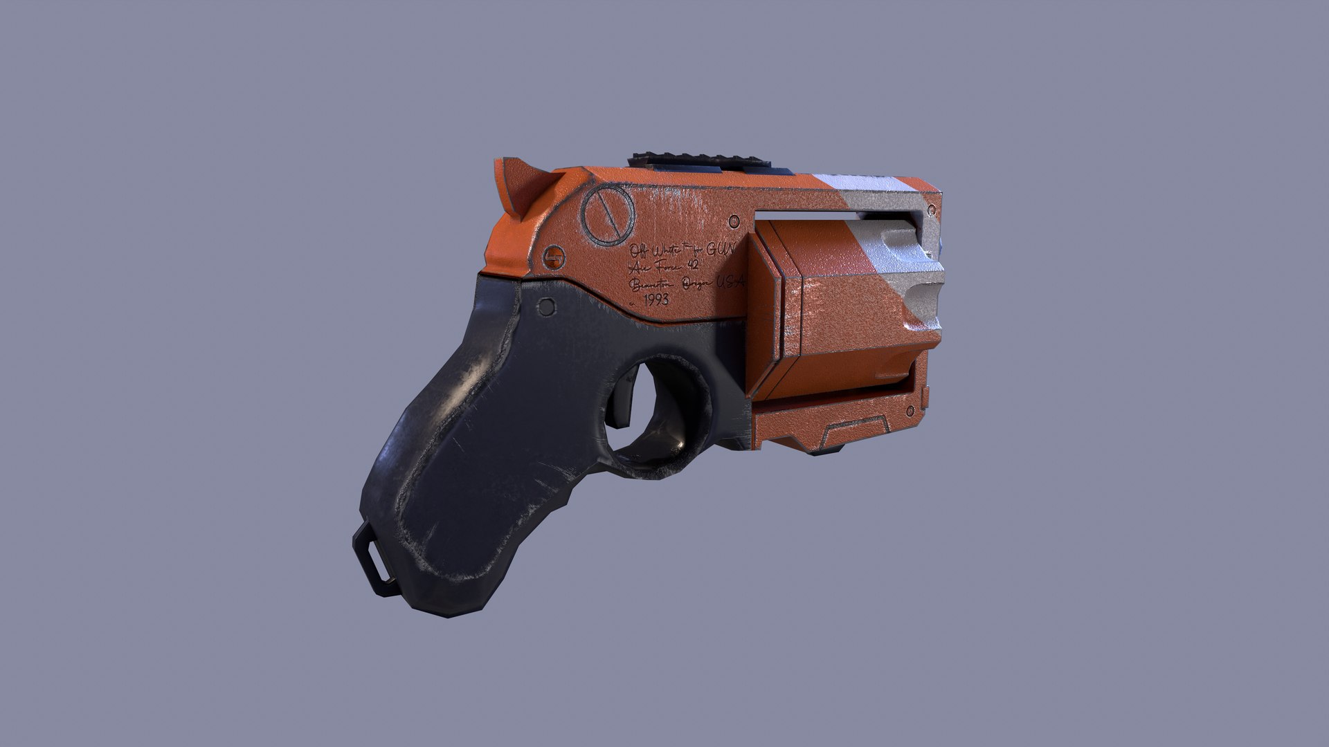 Revolver Sci-fi Game Ready Pbr Low-poly Model 3D - TurboSquid 1745865